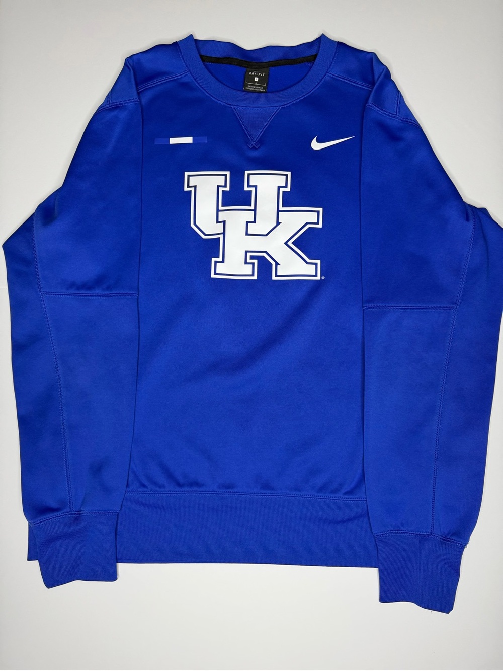 Nike Dri-Fit Men’s Kentucky UK Crewneck Sweatshirt - Royal Blue